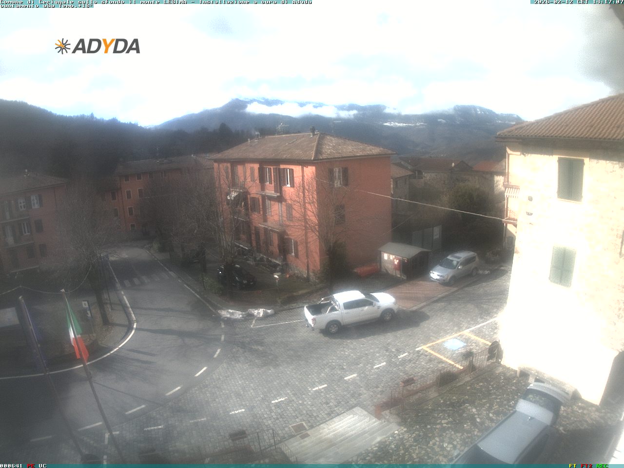 immagine della webcam nei dintorni di Bobbio: webcam Cerignale