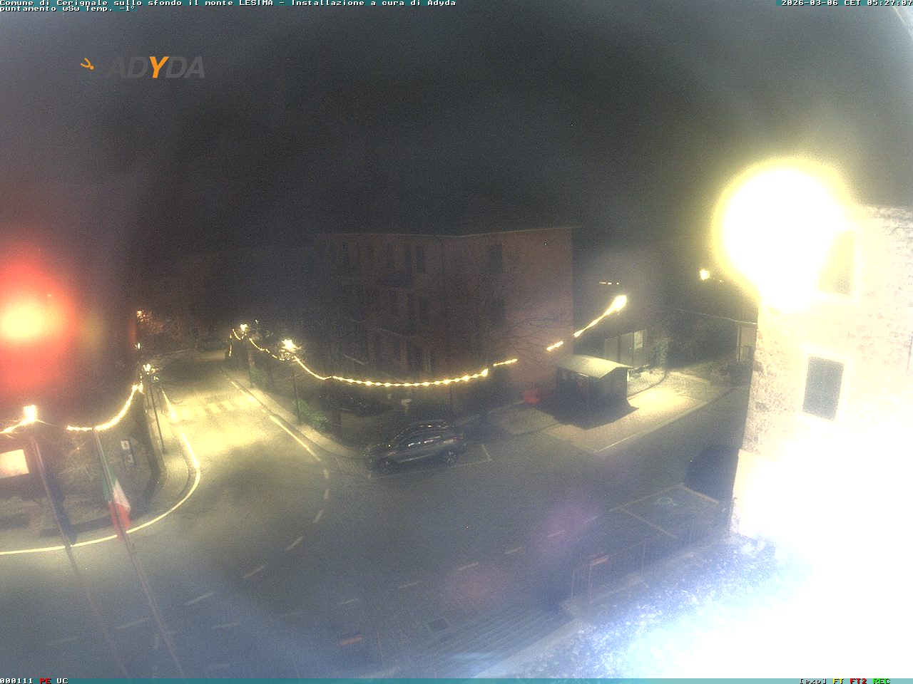 immagine della webcam nei dintorni di Menconico: webcam Cerignale