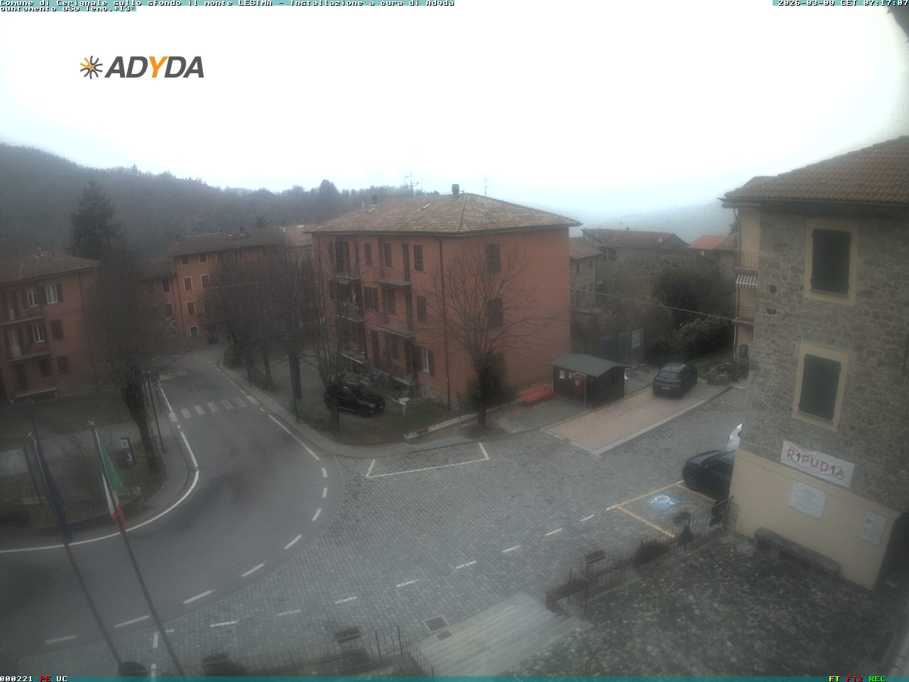 immagine della webcam nei dintorni di Grazzano Visconti: webcam Cerignale
