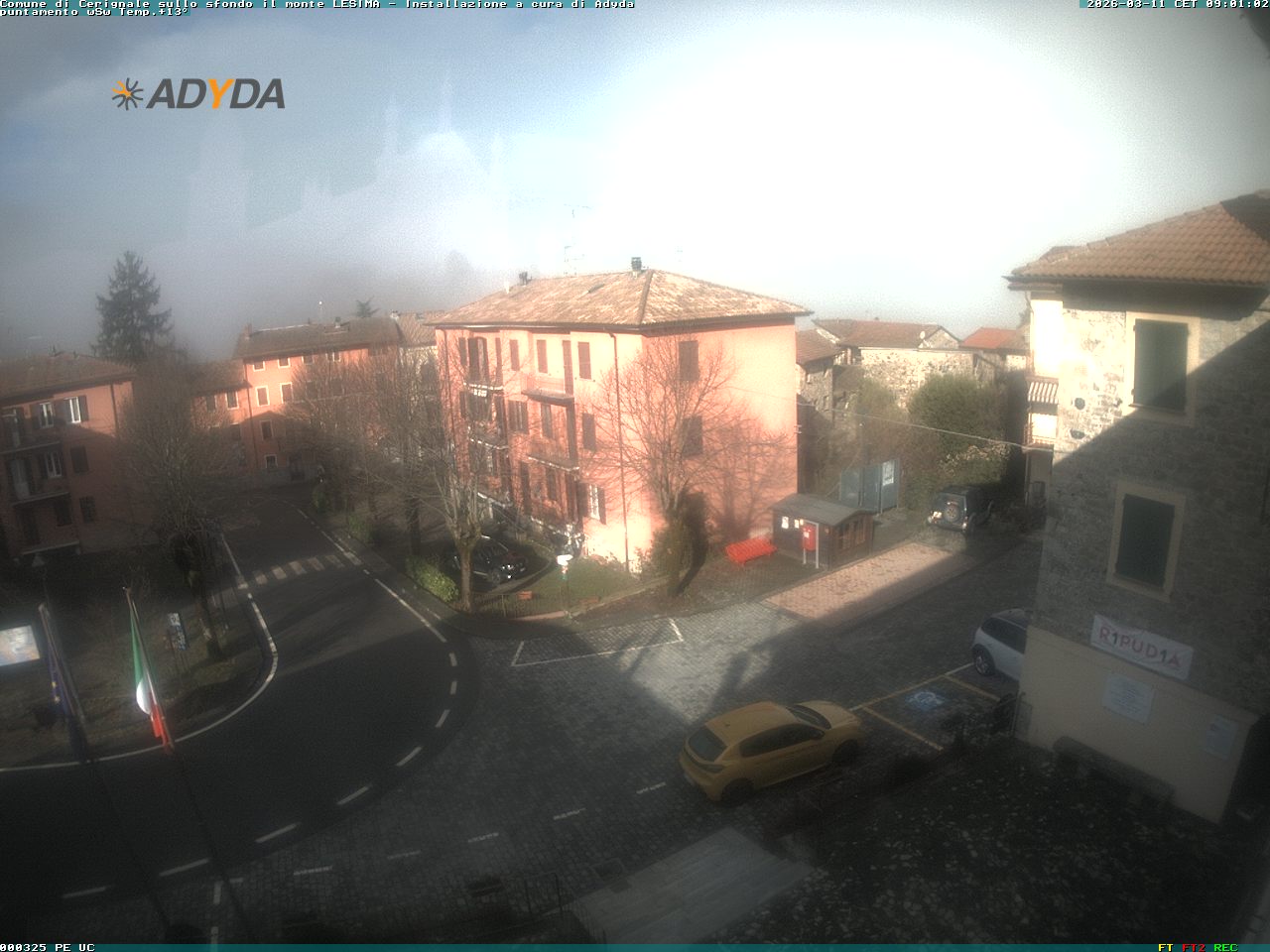 immagine della webcam nei dintorni di Grazzano Visconti: webcam Cerignale