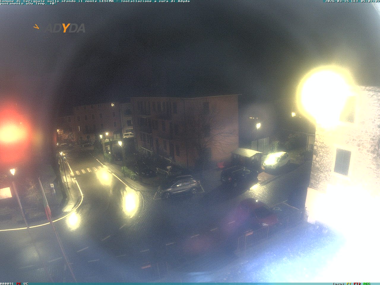 immagine della webcam nei dintorni di Menconico: webcam Cerignale