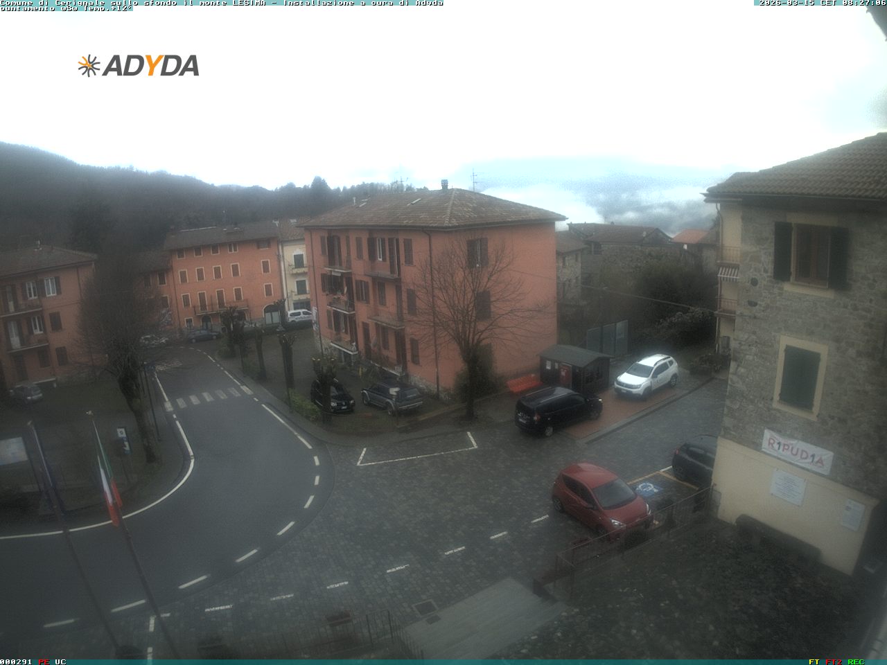 immagine della webcam nei dintorni di Cantalupo Ligure: webcam Cerignale