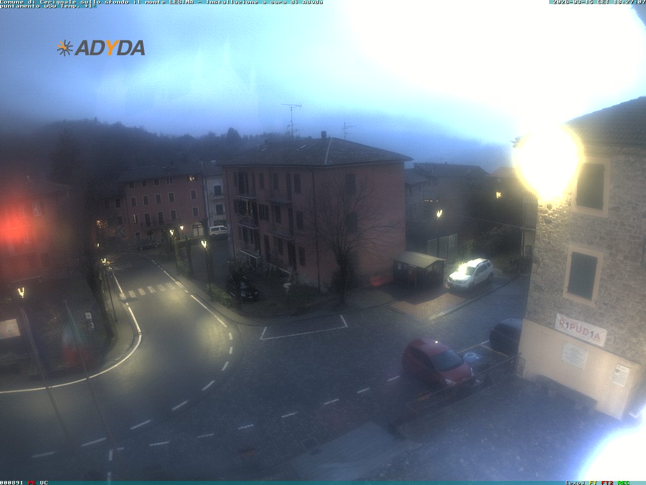 immagine della webcam nei dintorni di Rovegno: webcam Cerignale