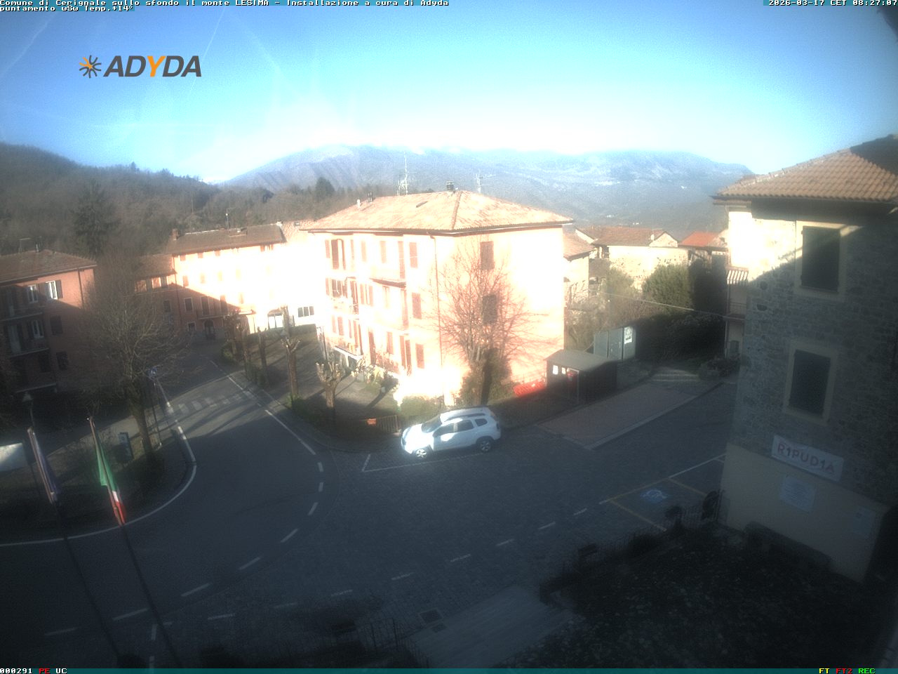 immagine della webcam nei dintorni di Cabella Ligure: webcam Cerignale