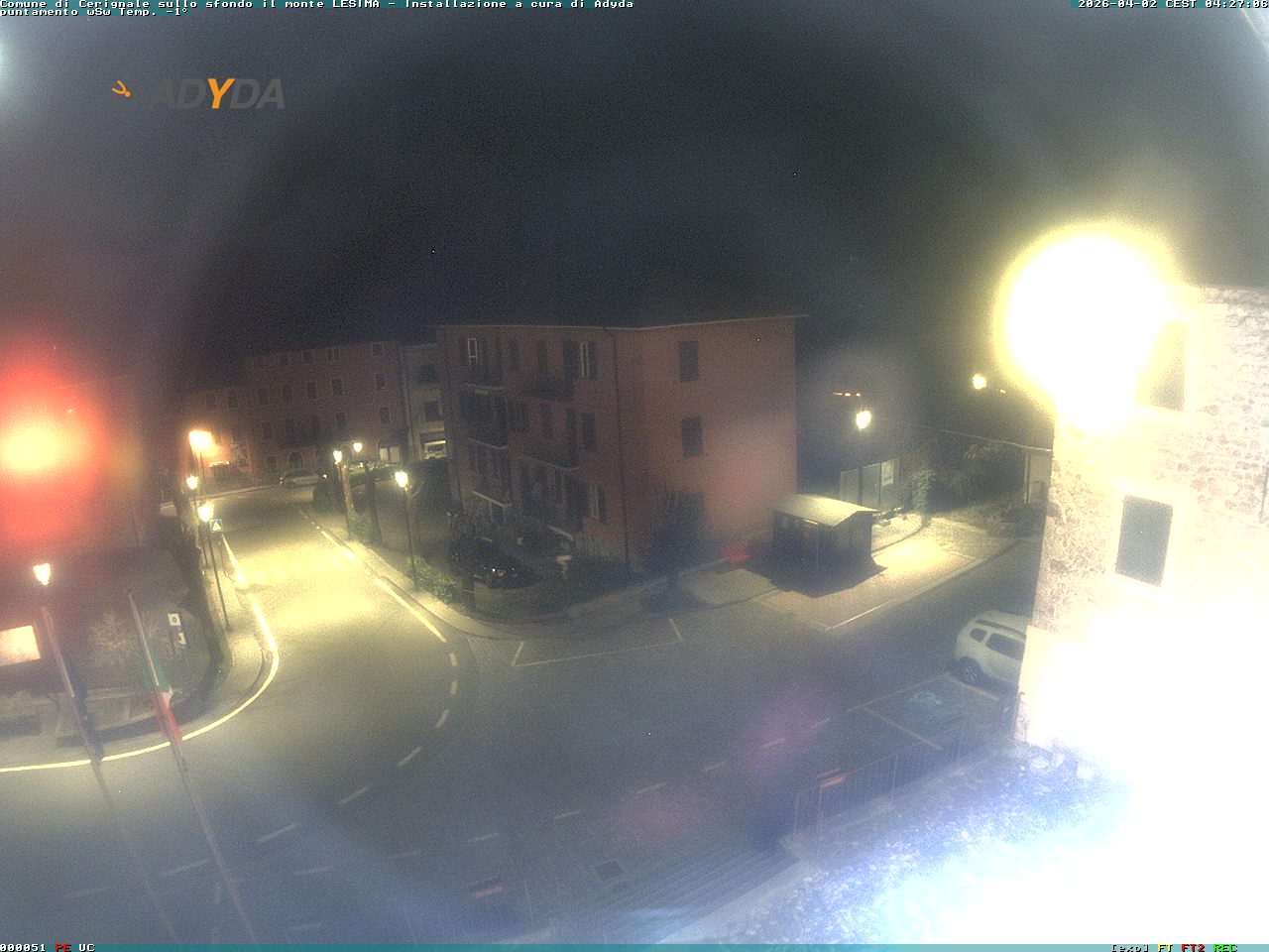 immagine della webcam nei dintorni di Bobbio: webcam Cerignale