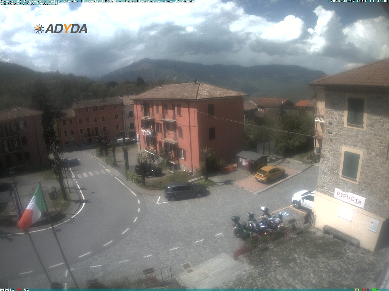 immagine della webcam nei dintorni di Brignano-Frascata: webcam Cerignale