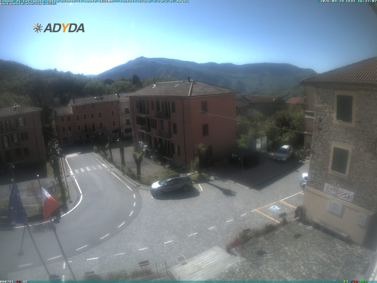 immagine della webcam nei dintorni di Menconico: webcam Cerignale