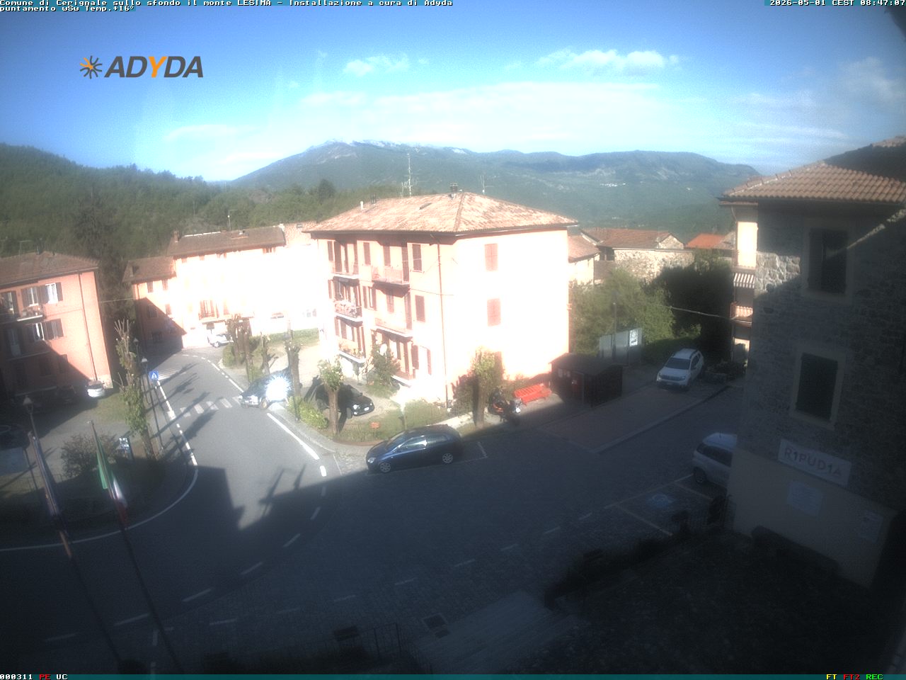 immagine della webcam nei dintorni di Caldirola: webcam Cerignale