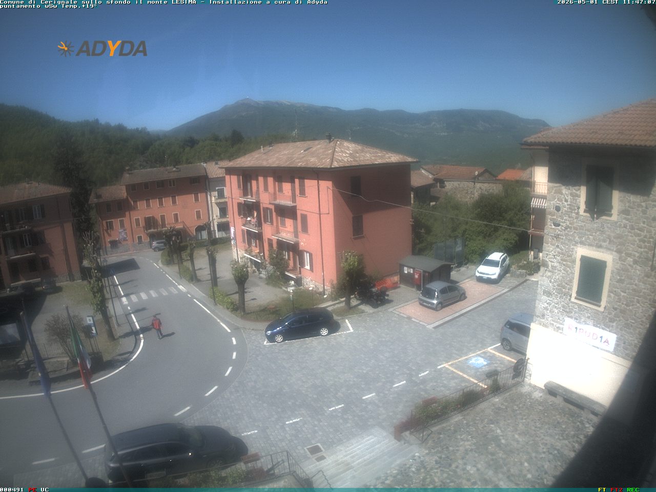 immagine della webcam nei dintorni di Brallo di Pregola: webcam Cerignale