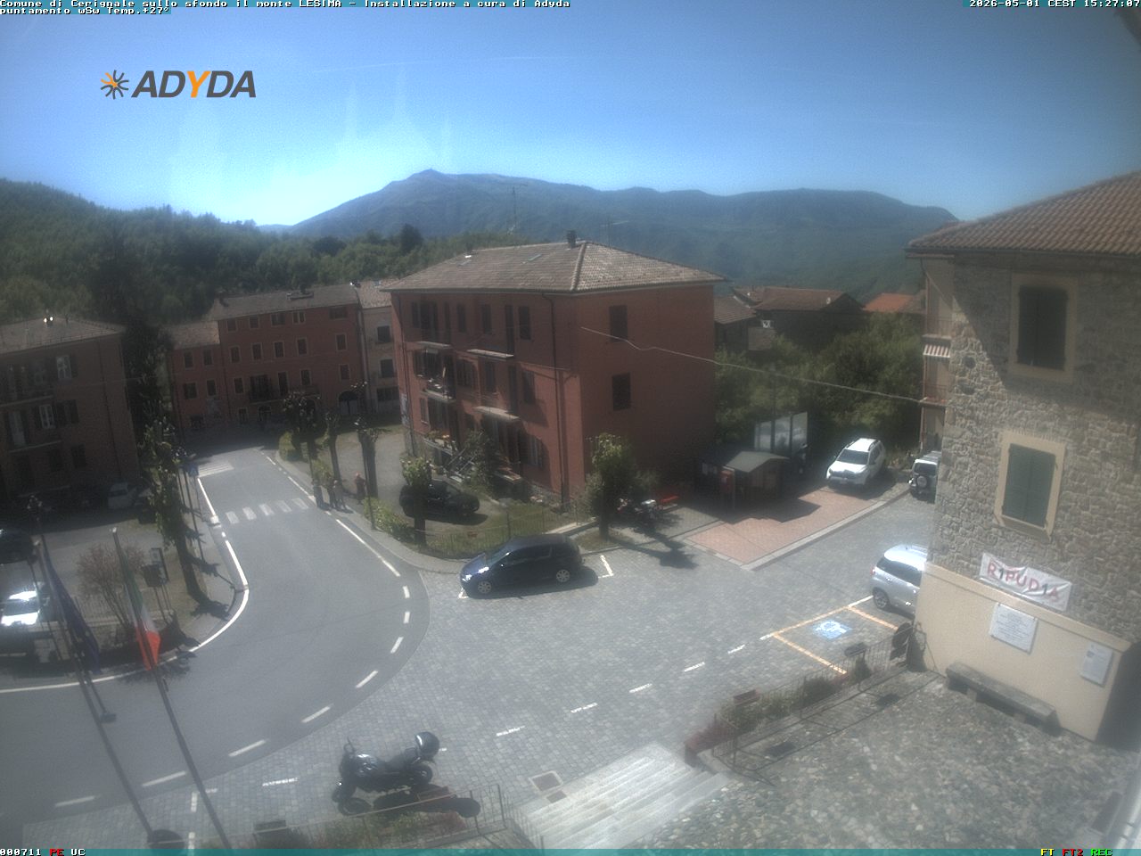 immagine della webcam nei dintorni di Morfasso: webcam Cerignale