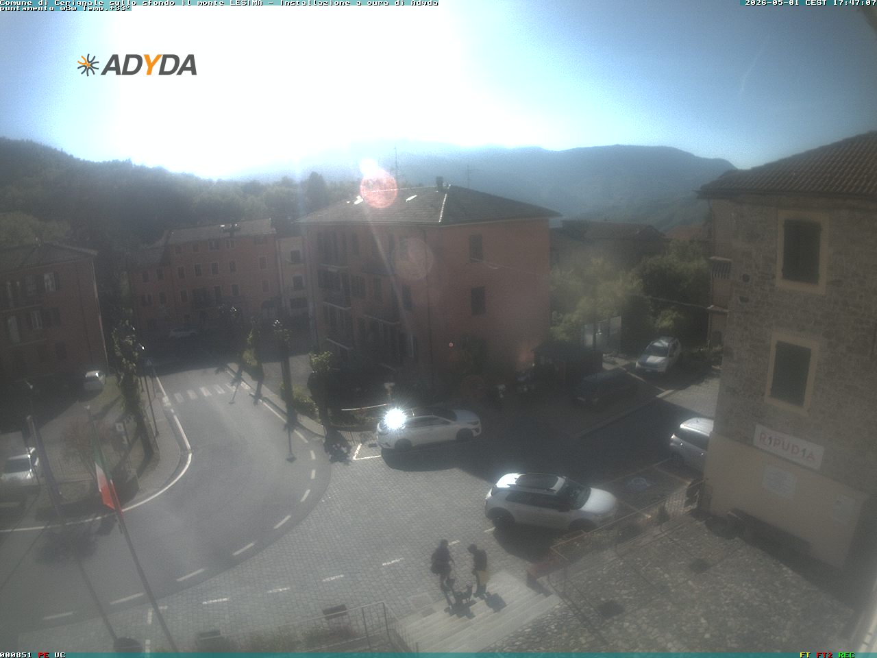 immagine della webcam nei dintorni di Carrega Ligure: webcam Cerignale