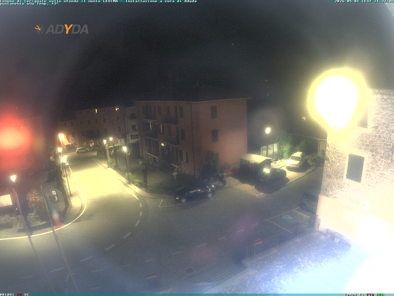 immagine della webcam nei dintorni di Caldirola: webcam Cerignale