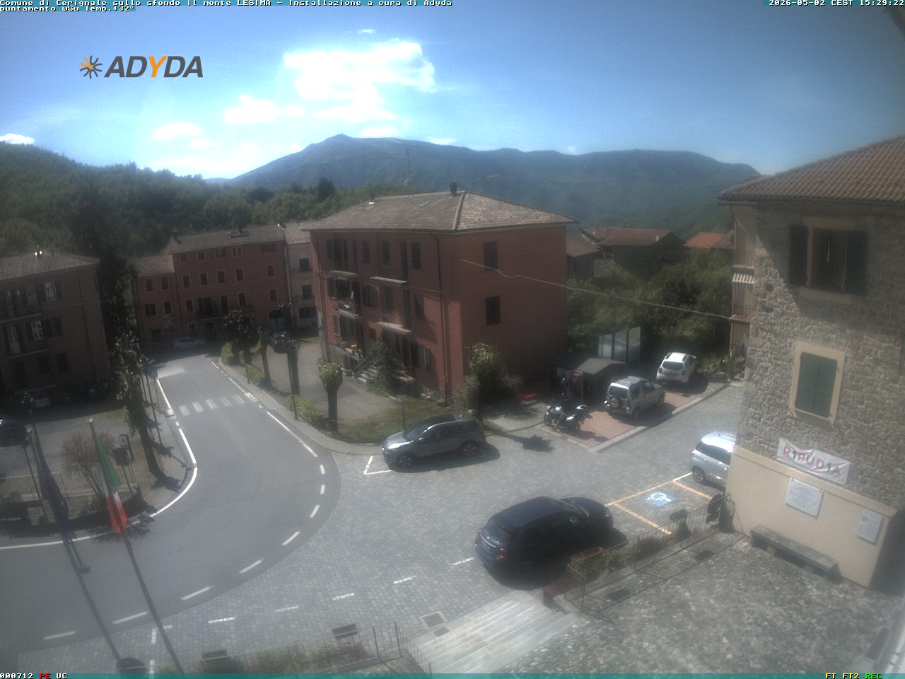 immagine della webcam nei dintorni di Carrega Ligure: webcam Cerignale