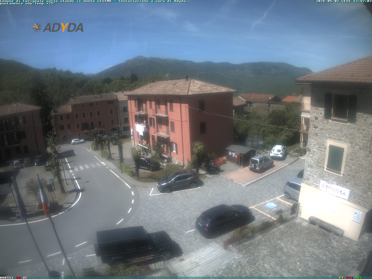 immagine della webcam nei dintorni di Bobbio: webcam Cerignale