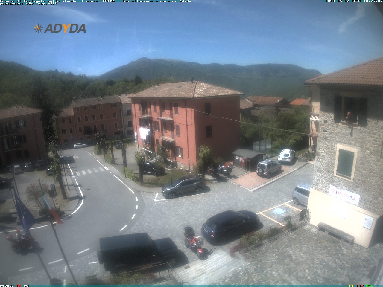 immagine della webcam nei dintorni di Farini: webcam Cerignale