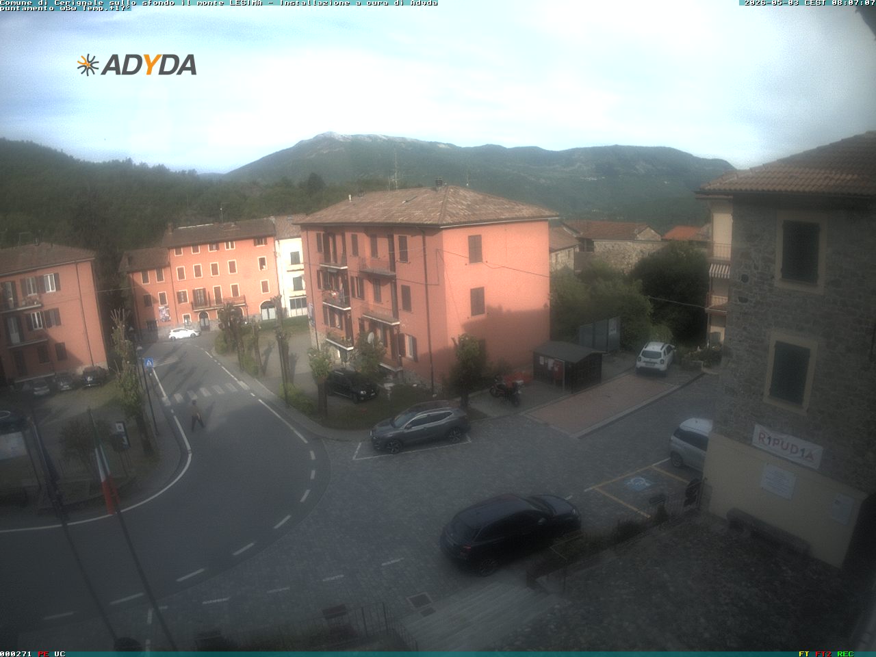 immagine della webcam nei dintorni di Grazzano Visconti: webcam Cerignale