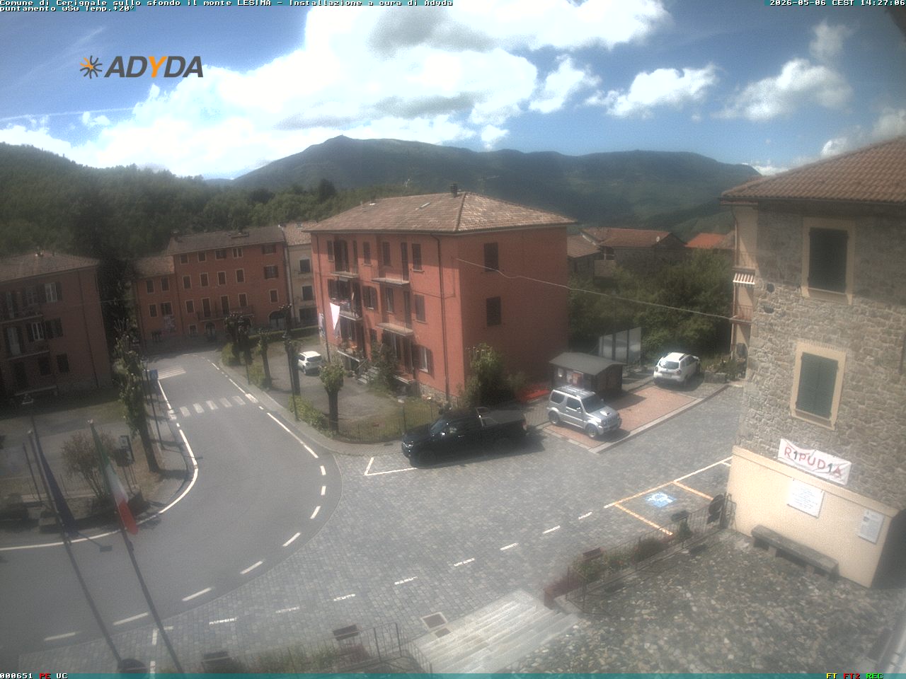 immagine della webcam nei dintorni di Santo Stefano d'Aveto: webcam Cerignale