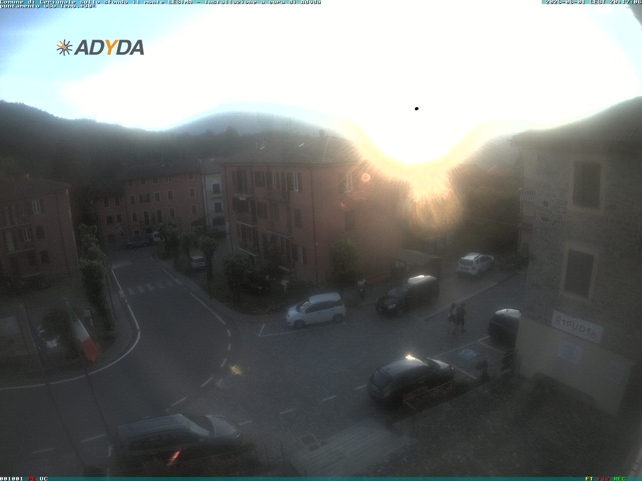 immagine della webcam nei dintorni di Brignano-Frascata: webcam Cerignale