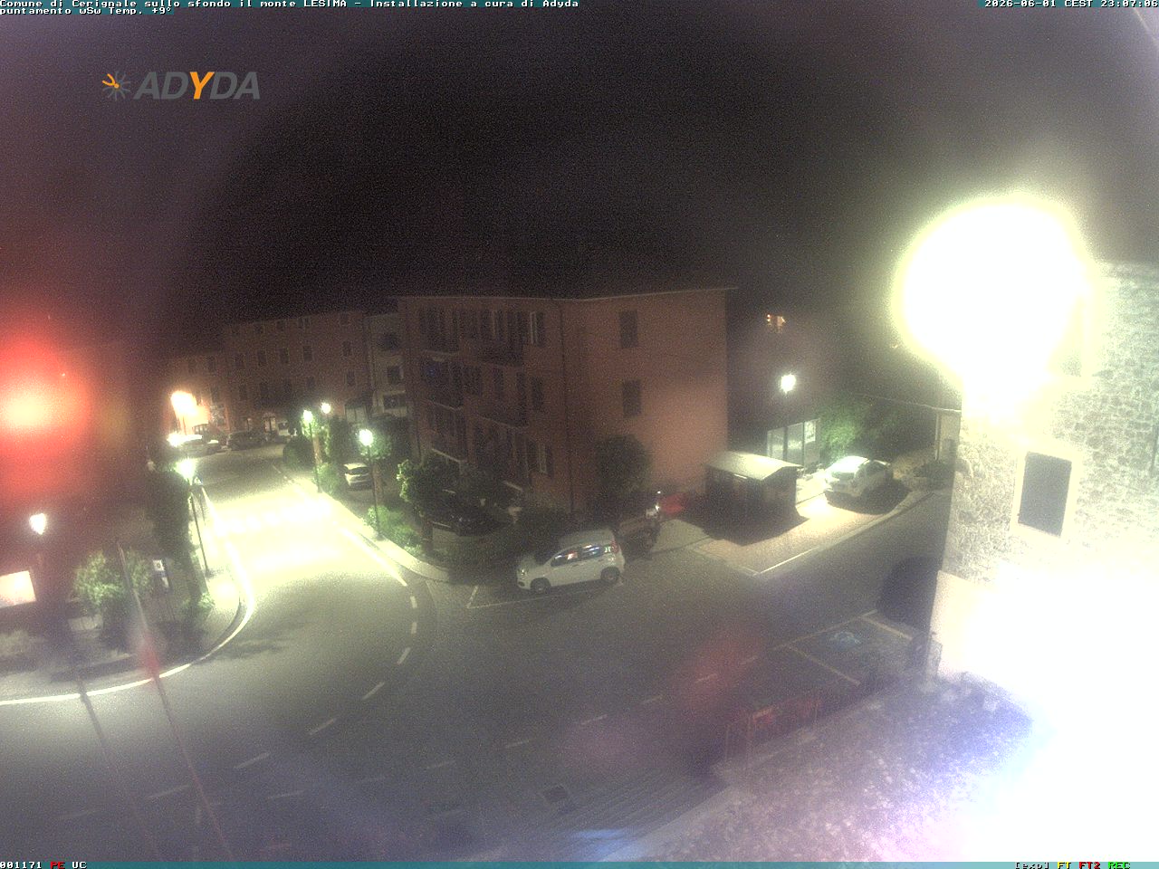 immagine della webcam nei dintorni di Carrega Ligure: webcam Cerignale