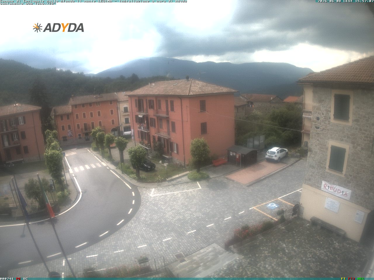 immagine della webcam nei dintorni di Grazzano Visconti: webcam Cerignale