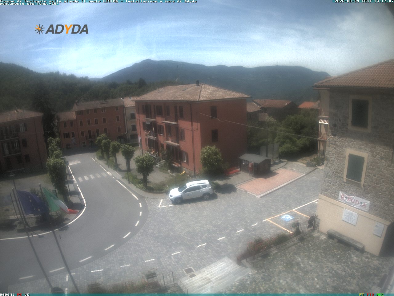 immagine della webcam nei dintorni di Menconico: webcam Cerignale
