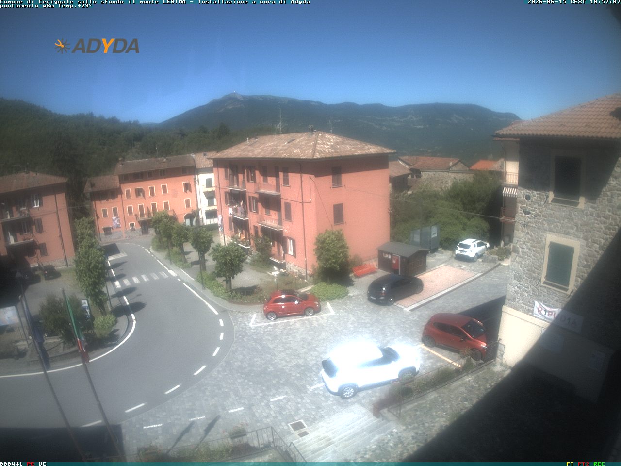 immagine della webcam nei dintorni di Ferriere: webcam Cerignale