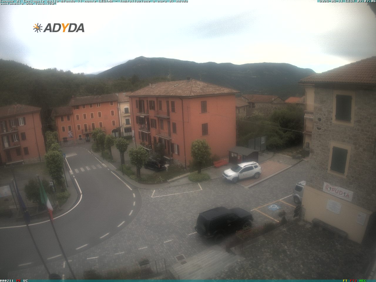 immagine della webcam nei dintorni di Bobbio: webcam Cerignale