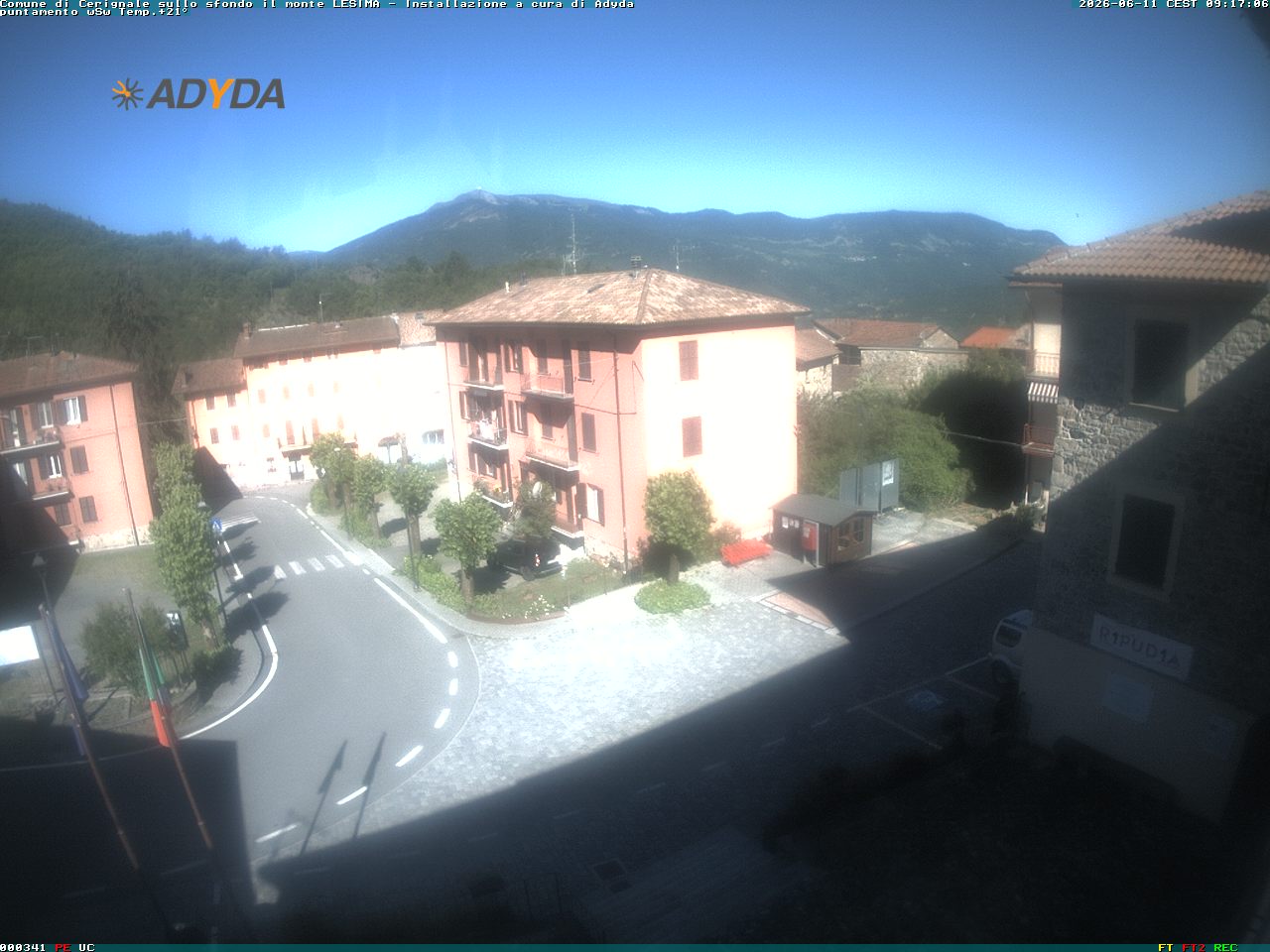 immagine della webcam nei dintorni di Vigolzone: webcam Cerignale