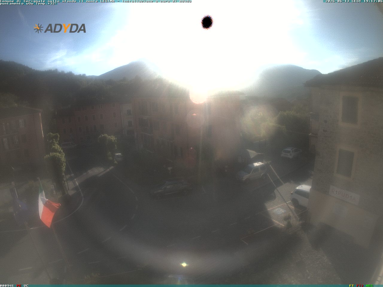 immagine della webcam nei dintorni di Carrega Ligure: webcam Cerignale