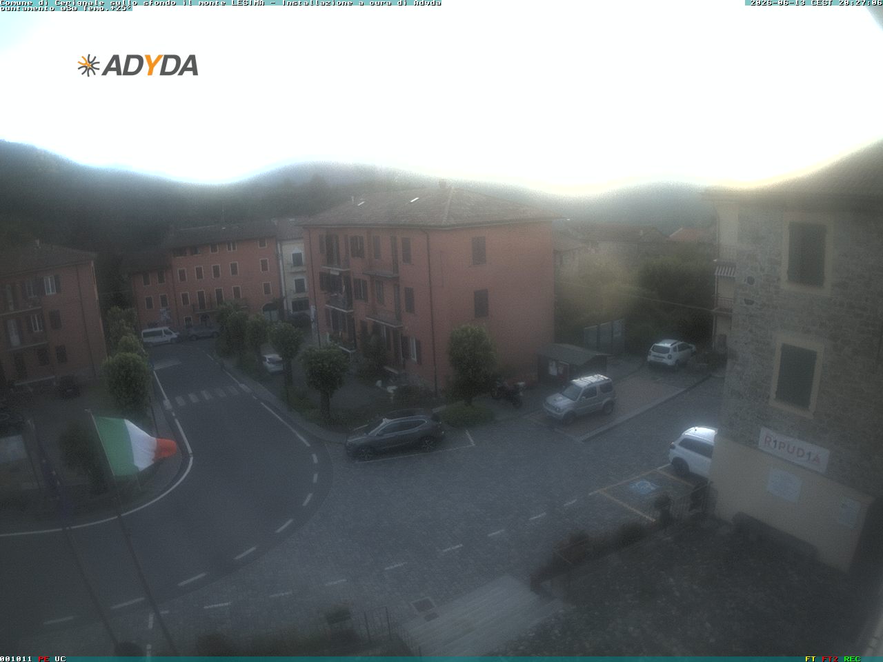 immagine della webcam nei dintorni di Cantalupo Ligure: webcam Cerignale