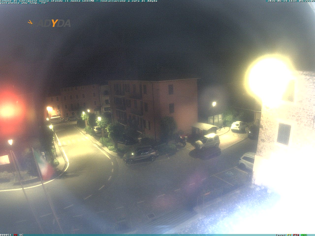 immagine della webcam nei dintorni di Vigolzone: webcam Cerignale