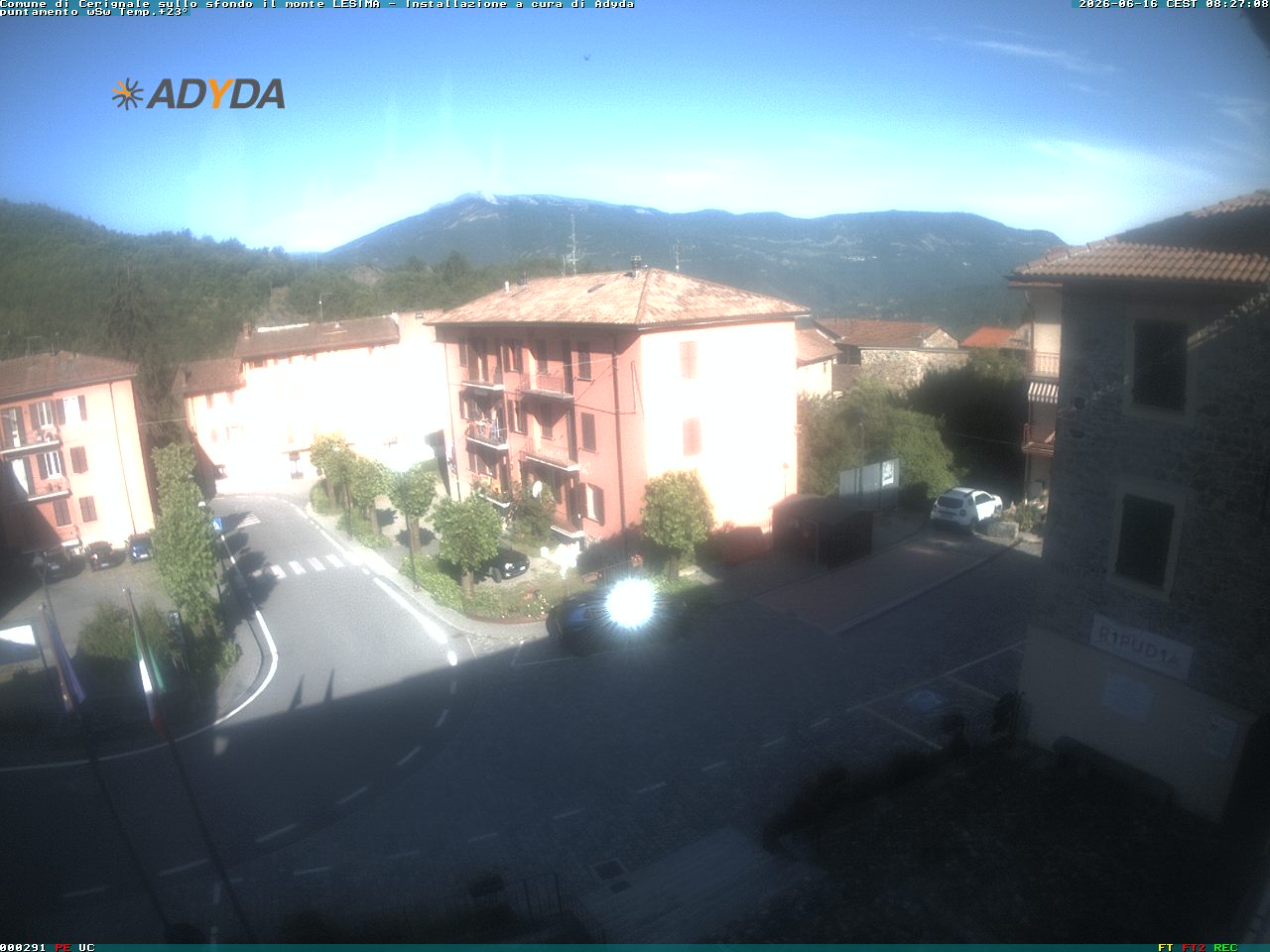 immagine della webcam nei dintorni di Caldirola: webcam Cerignale