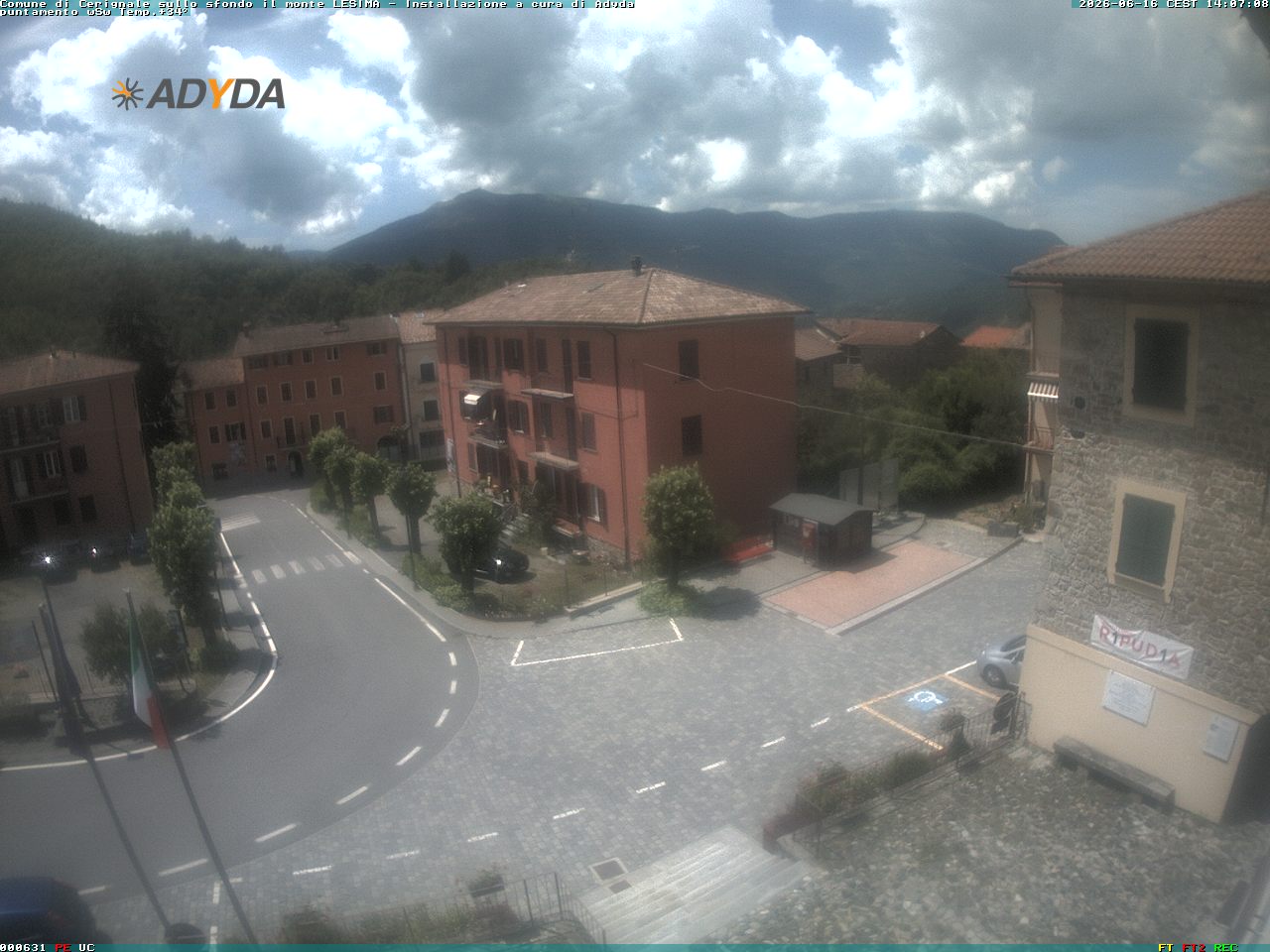 immagine della webcam nei dintorni di Brallo di Pregola: webcam Cerignale