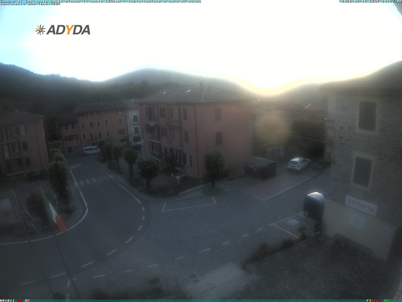 immagine della webcam nei dintorni di Cabella Ligure: webcam Cerignale