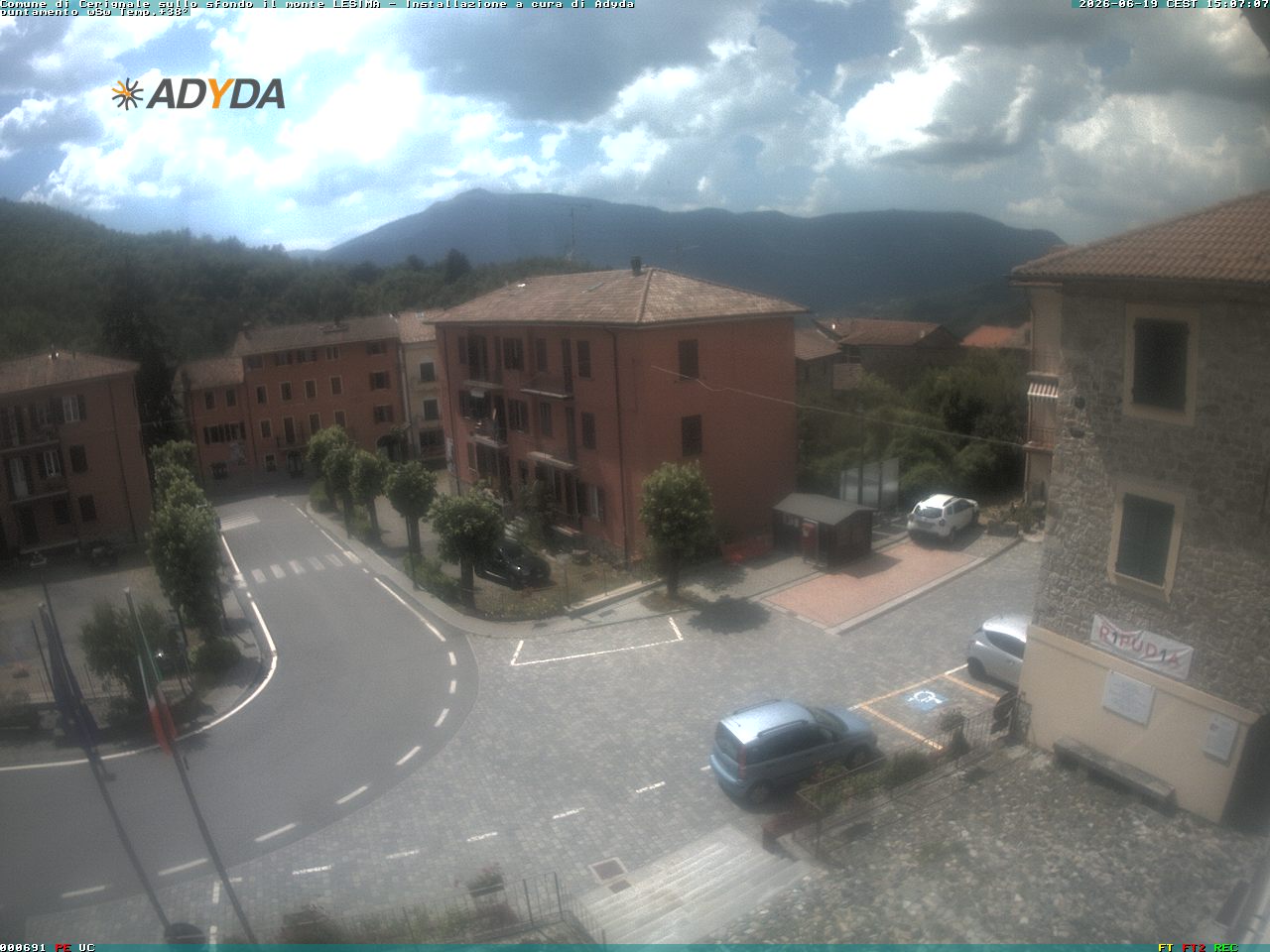 immagine della webcam nei dintorni di Ferriere: webcam Cerignale