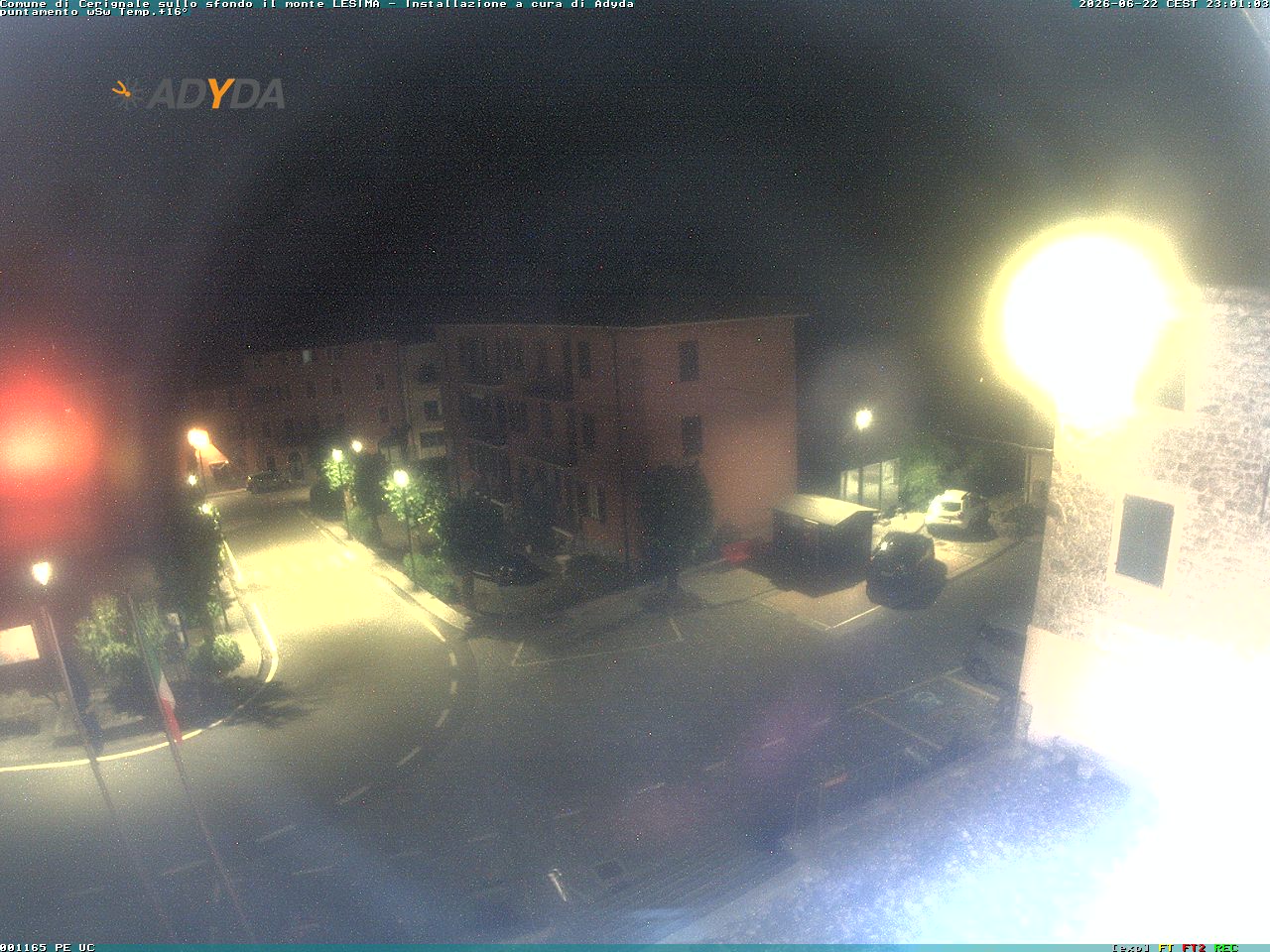 immagine della webcam nei dintorni di Cantalupo Ligure: webcam Cerignale